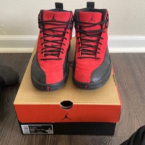 Jordan 12 Reverse Flu Games size 10.5. 8.3 of 10 condition